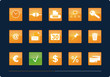 glossy icons