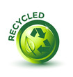 Vector Green RECYCLED Label