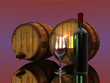 le vin et les tonneaux