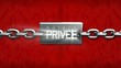 Animation Accès Soirée Privée 3D fond rouge