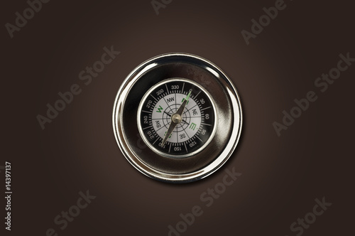 Photo: Compass reading Compass reading