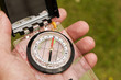 Compass in hand
