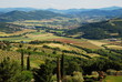Vista panoramica piana di magione