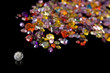 Diamond And Scattered Gem Trail