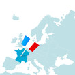 Vector: france france