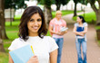 college student with friends college student with friends