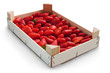 Photo: Strawberries in box Strawberries in box