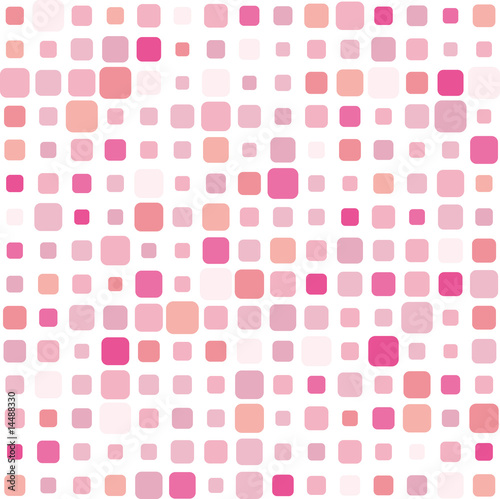 mosaic wallpaper. Pink square vector mosaic