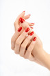 Red manicure