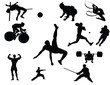 sport silhouettes