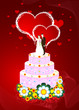 A bride and groom