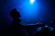 Dj at the stage