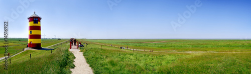 Photo: Panorama vom Pilsumer Leuchtturm Panorama vom Pilsumer Leuchtturm