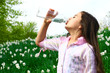 Little girl in spring