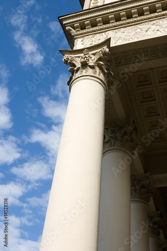 Photo: Columns and clouds Columns and clouds
