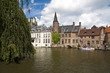 Kanal in Bruegge, Belgien Kanal in Bruegge, Belgien