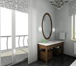 Bathroom. Modern design of interior