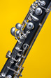 Oboe up Close-up On Yellow