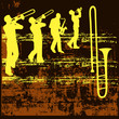 Brass Grunge Background Brass Grunge Background