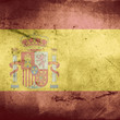 Grunge flag of spain