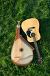 bandura with guitar