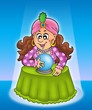 Fortune teller in limelight
