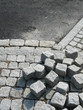 Trottoir en réfection