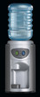 Device for cooling water