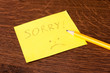 Apology