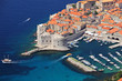 A panoramic view of old city of Dubrovnik, Croatia