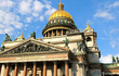 Saint Isaac's Cathedral in St. Petersburg, Russia