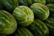Photo: Close-Up of Watermelons at market Close-Up of Watermelons at market