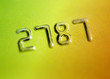 Credit card numbers