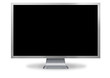 Illustration: Blank computer screen Blank computer screen