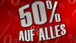50% AUf Alles
