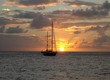 Sonnenuntergang in der Karibik
