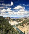 The Yellowstone River in Yellowstone NP The Yellowstone River in Yellowstone NP