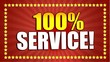 100% Service