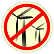 Illustration: Panneau anti éolien Panneau anti éolien