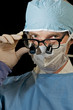 Doctor prepares for microsurgery Doctor prepares for microsurgery