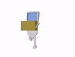 phone carrying parcels