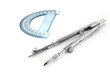 Compass and protractor
