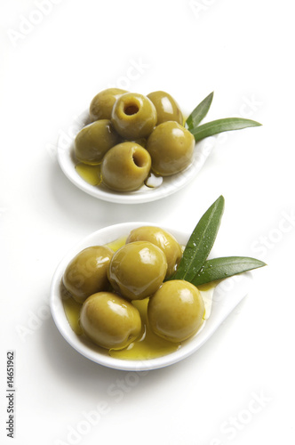 Photo: aceitunas verdes aceitunas verdes