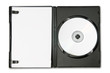 Open DVD case