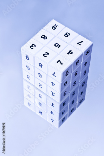 Photo: Sudoku cube Sudoku cube