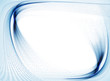 Illustration: binary code data flow, blue wavy border with copy space binary code data flow, blue wavy border with copy space