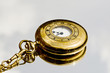 Golden pocket watch