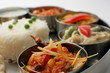 Indian business lunch