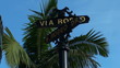 Rodeo Drive street sign - HD