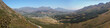 Franschhoek valley panorama Cape Town South Africa